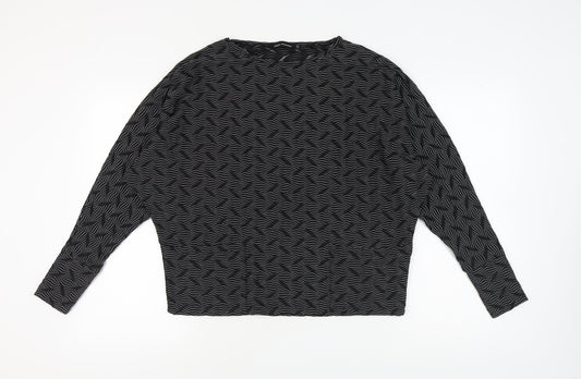 Matti Mamane Women's Black Long Sleeve Blouse