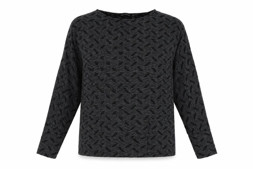 Matti Mamane Women's Black Long Sleeve Blouse