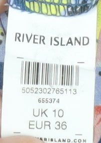 River Island Women’s Floral V-Neck Camisole Top Size 10
