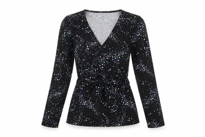 Marks & Spencer Women's Black Wrap Top