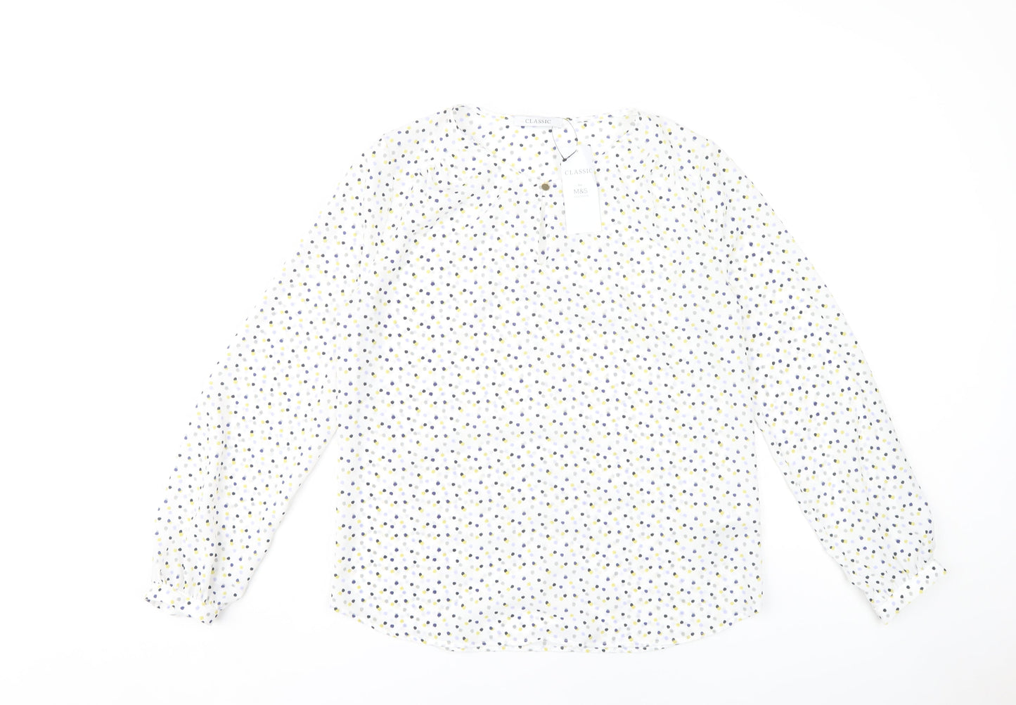 Marks and Spencer Women's Polka Dot Blouse Size 8