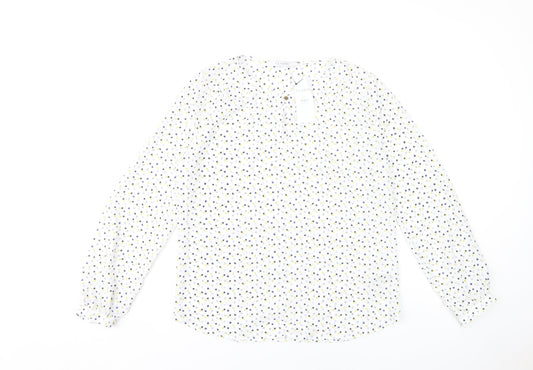 Marks and Spencer Women's Polka Dot Blouse Size 8