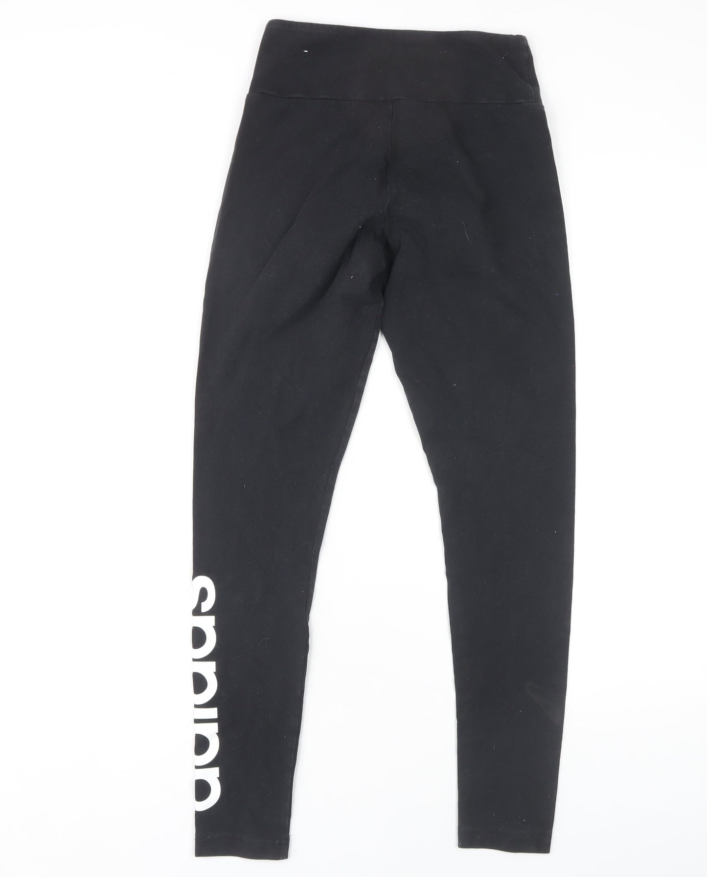 Adidas Women's Black Ankle Leggings, Size S
