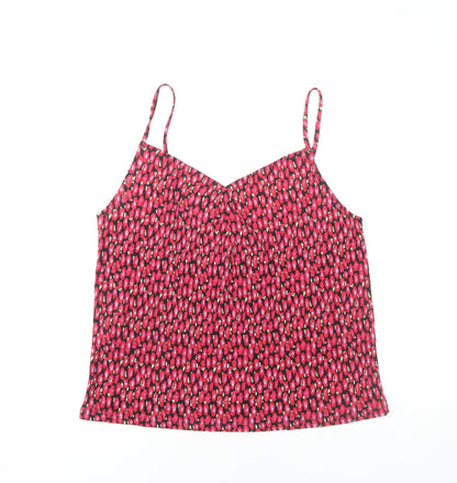 Mango Women's Multicoloured Floral Camisole Tank Top, Size M
