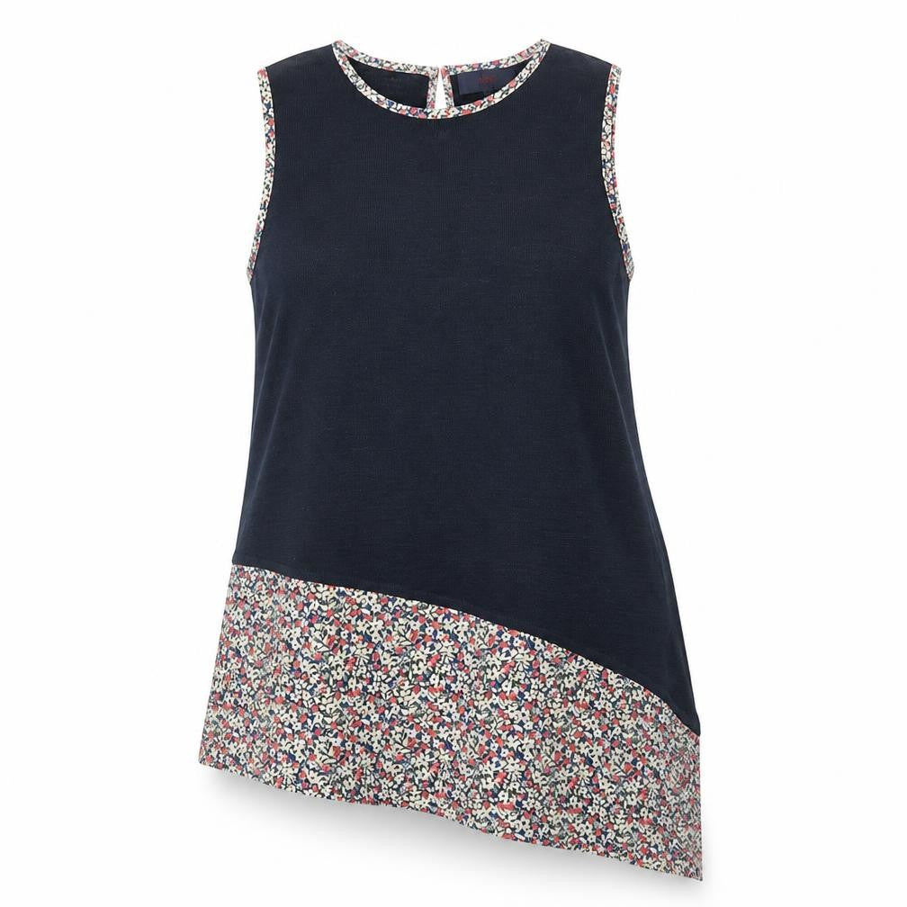 Next Women's Multicoloured Floral Tunic Top Size 14