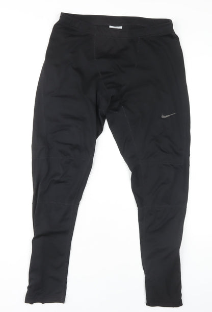 Nike Womens Black Running Trousers XL - Breathable, Quick Dry