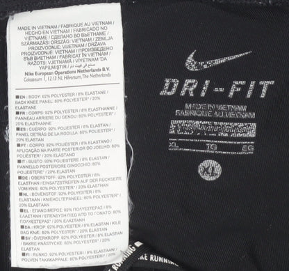 Nike Womens Black Running Trousers XL - Breathable, Quick Dry