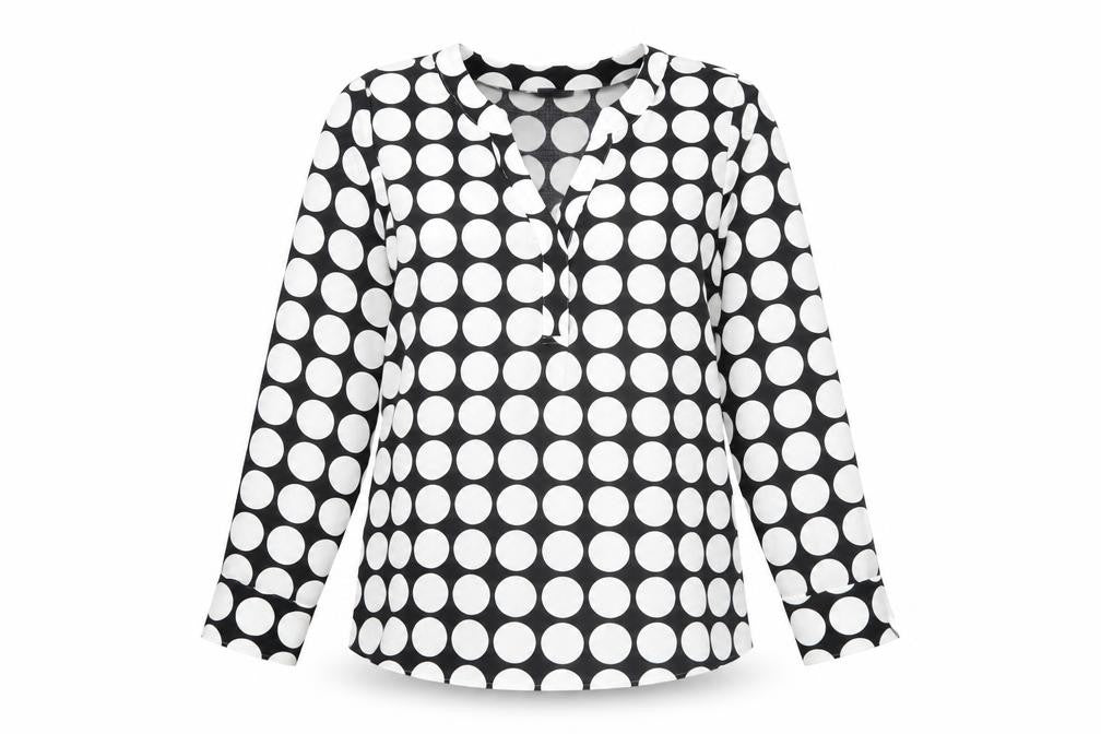 Marks & Spencer Women’s Black Polka Dot Blouse, Size 10