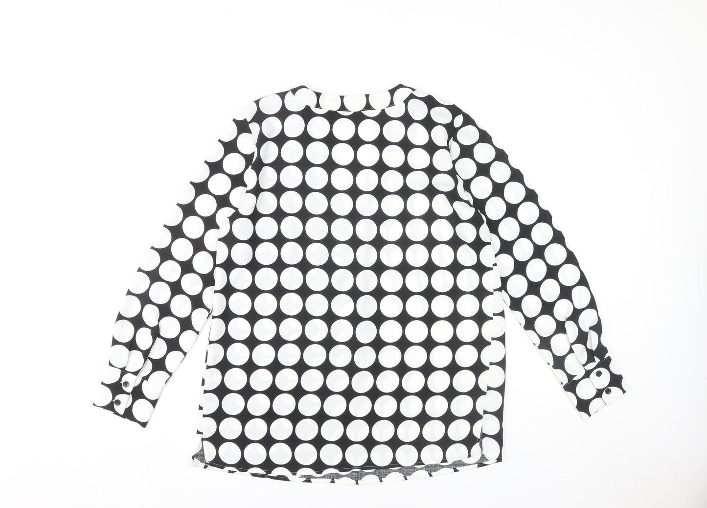 Marks and Spencer Women’s Black Polka Dot Blouse, Size 10