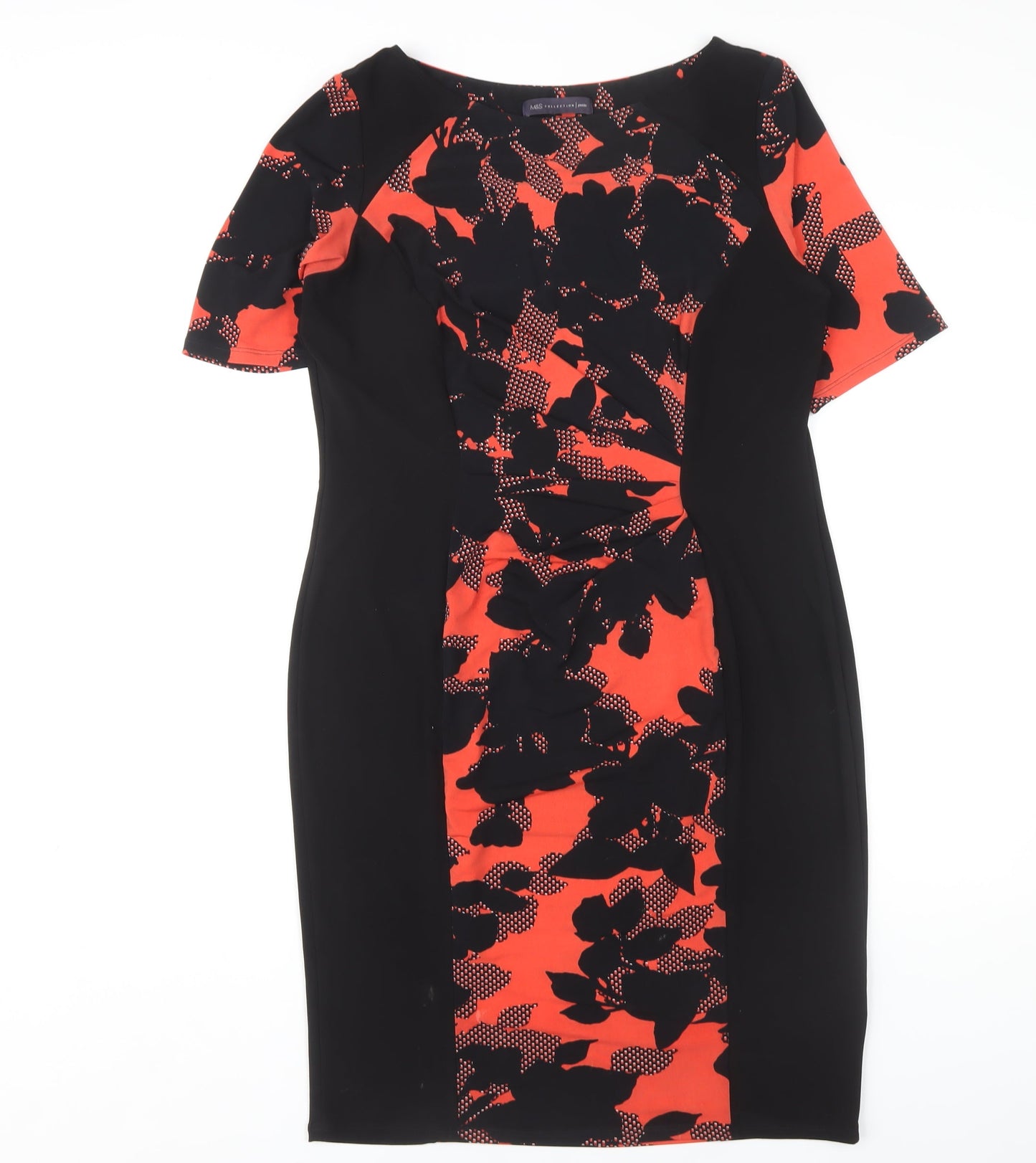 Marks & Spencer Women's Floral Petite Dress, Size 14
