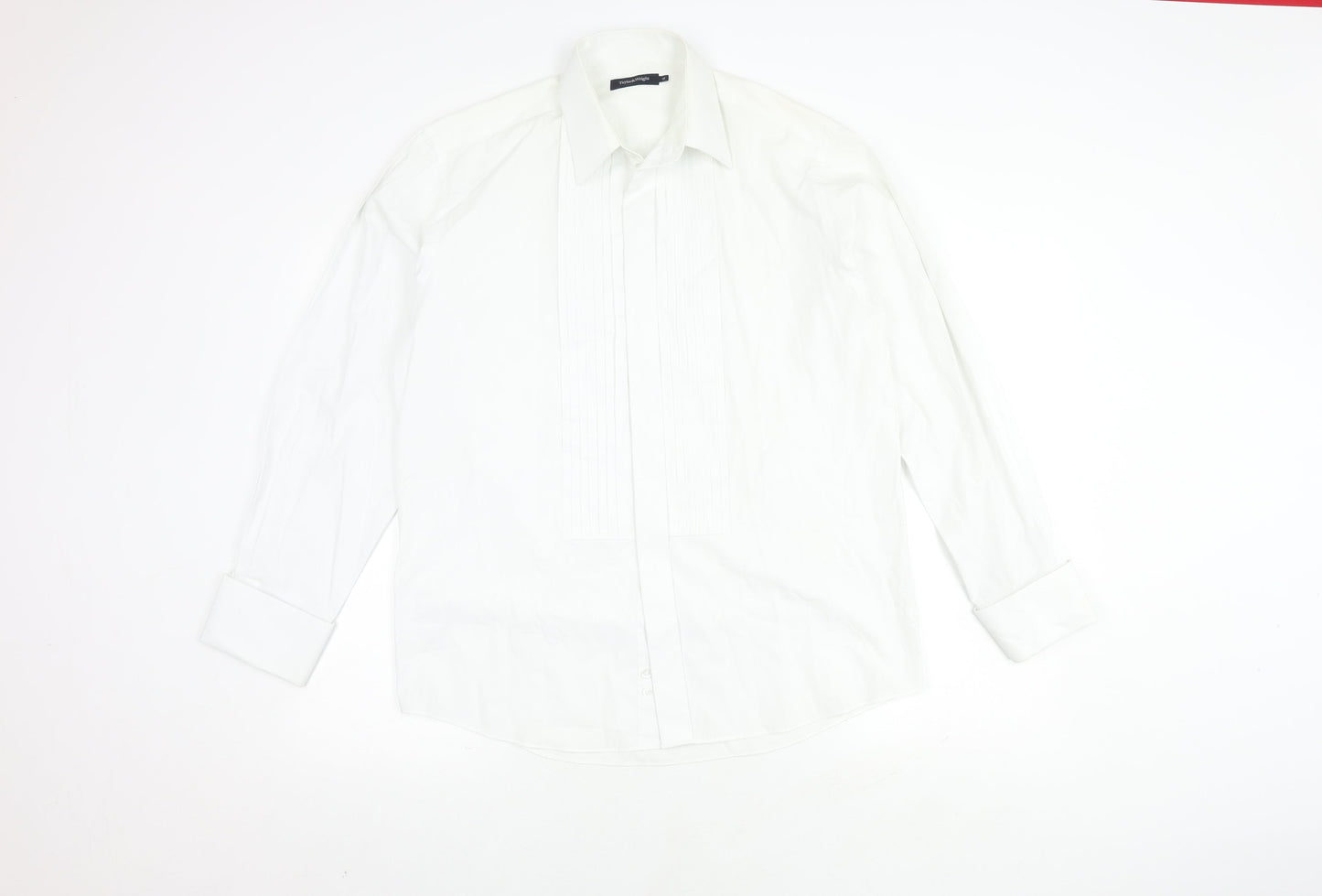 Taylor & Wright Men's Formal White Dress Shirt Size 15