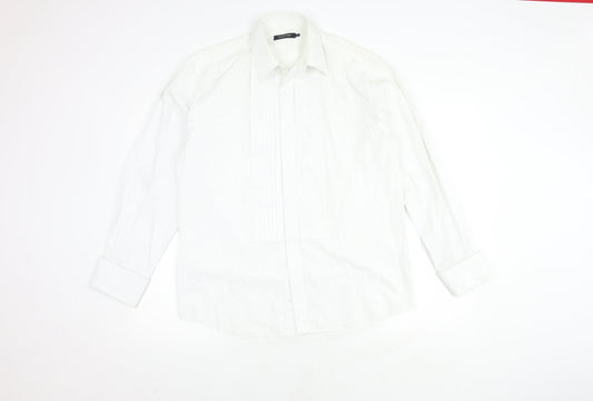 Taylor & Wright Men's Formal White Dress Shirt Size 15