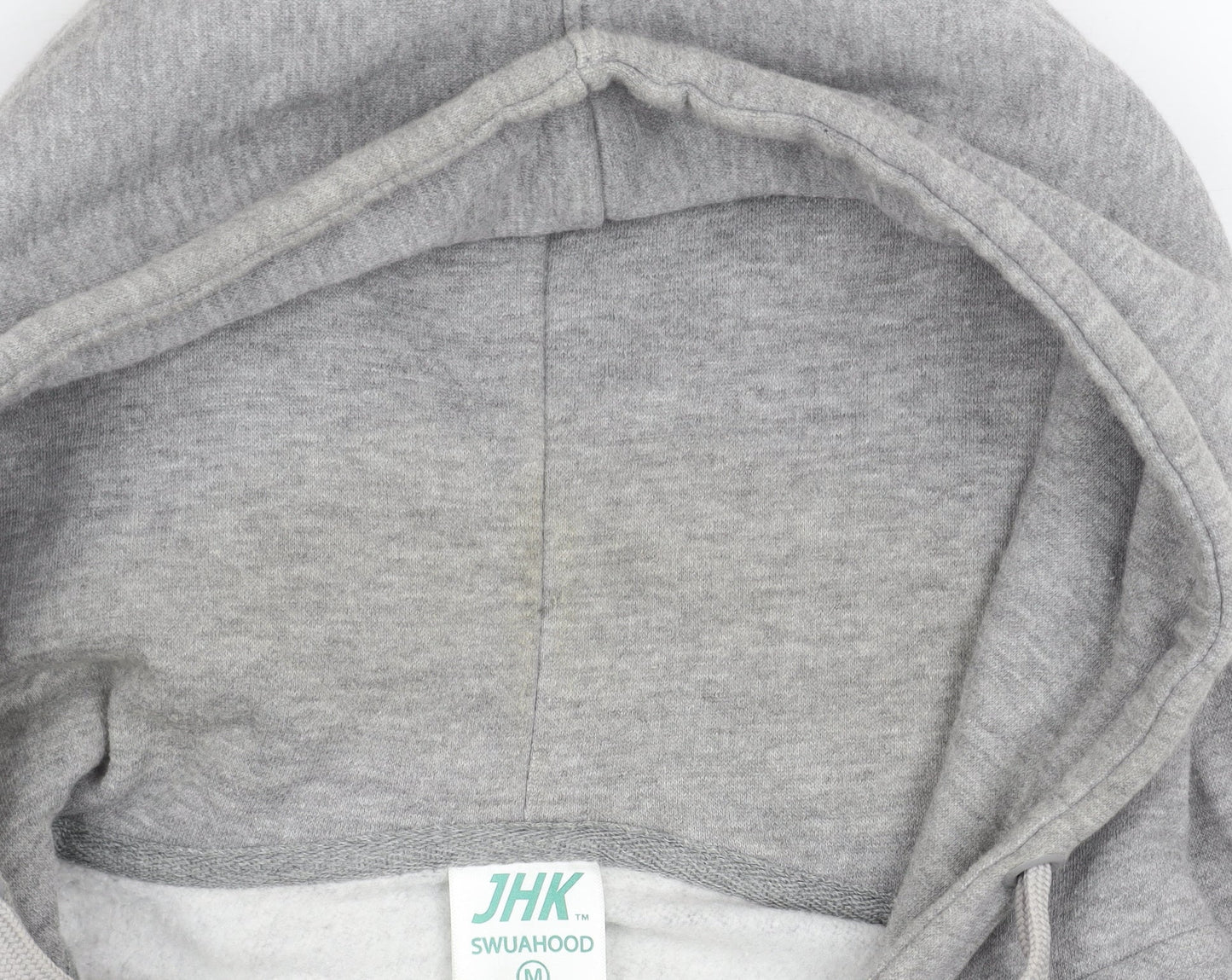 JHK Men's Grey Basic Casual Jacket, Medium, Hooded