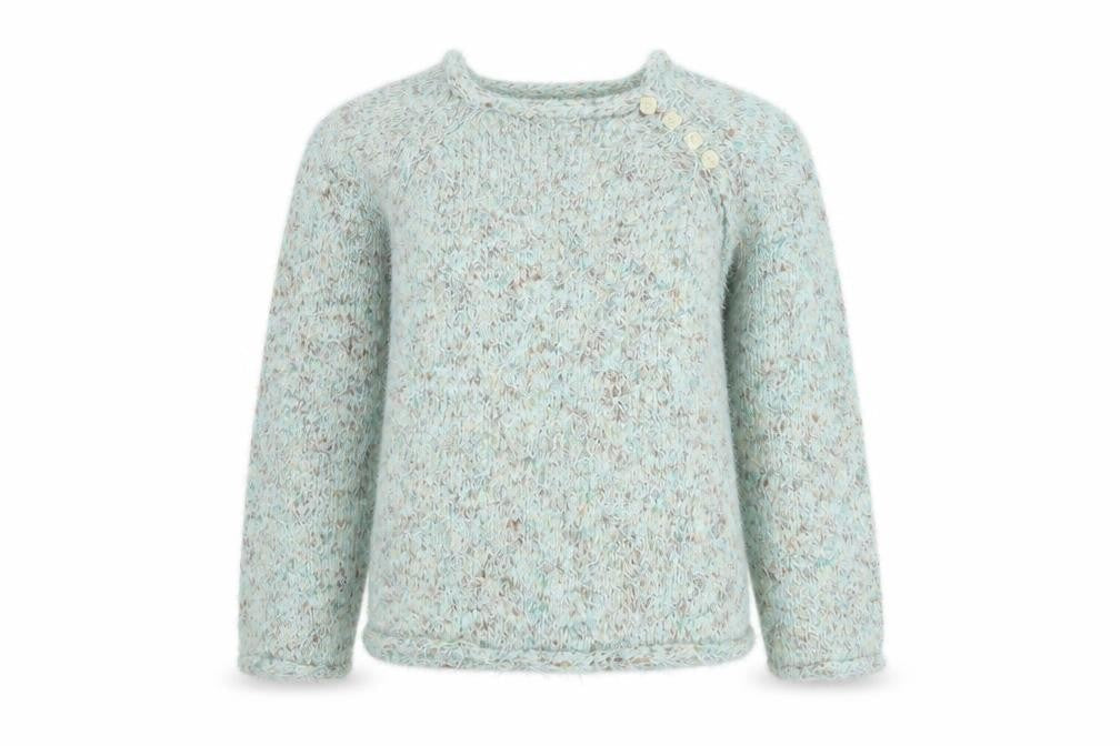 Per Una Multicoloured Teens Wool Blend Chunky Knit Jumper - Size 3