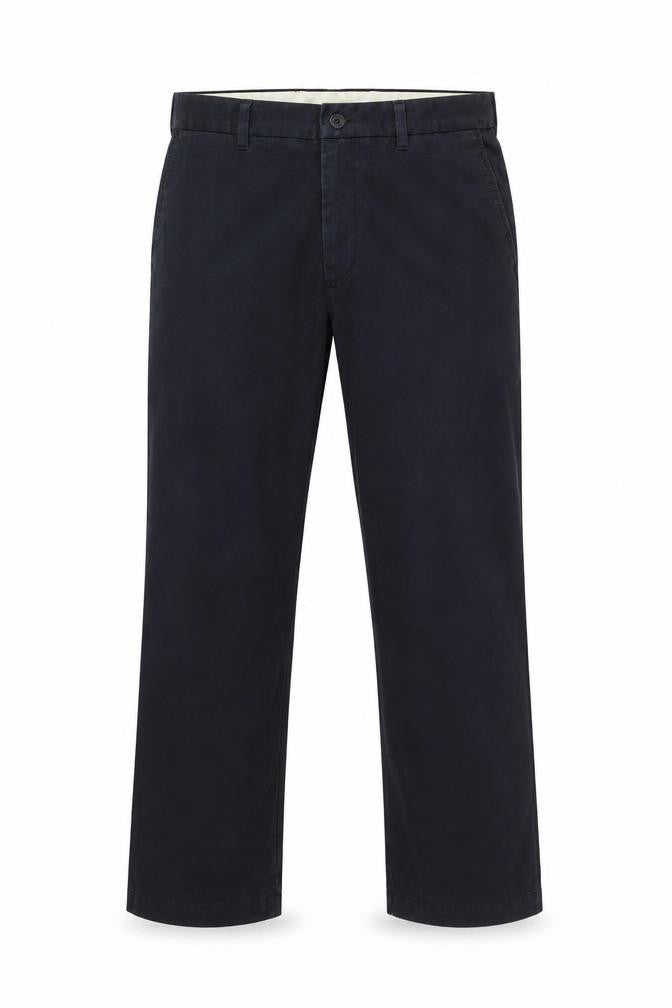 Marks & Spencer Men's Black Cotton Trousers Size 34