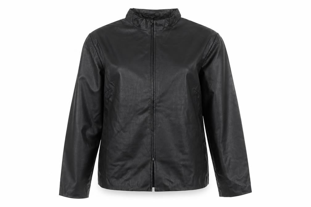New Look Women's Black Jacket Size 14 Casual Zip
