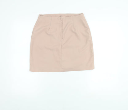 New Look Women's Beige Pencil Skirt Size 10