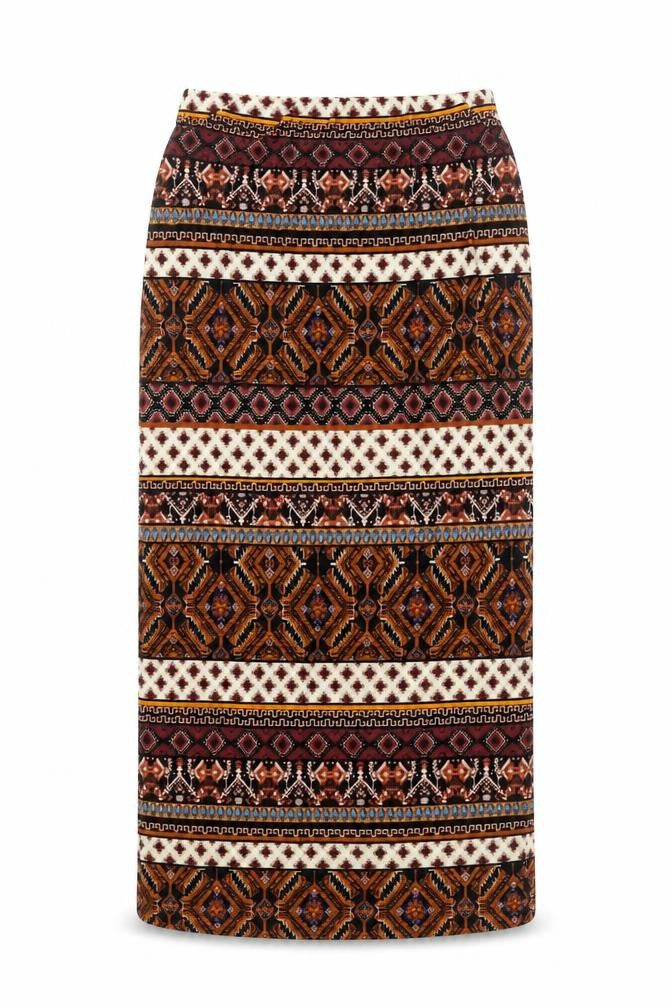 Wallis Women's Multicoloured Geometric Skirt
