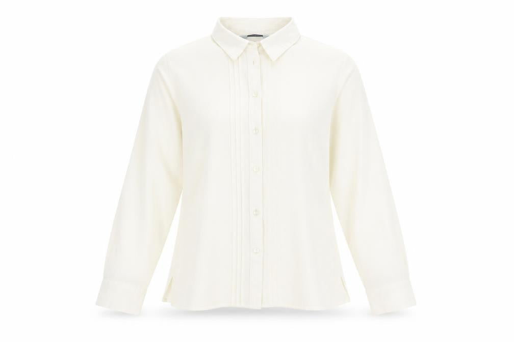 Honor Millburn Women's White Button-Up Shirt Size 10