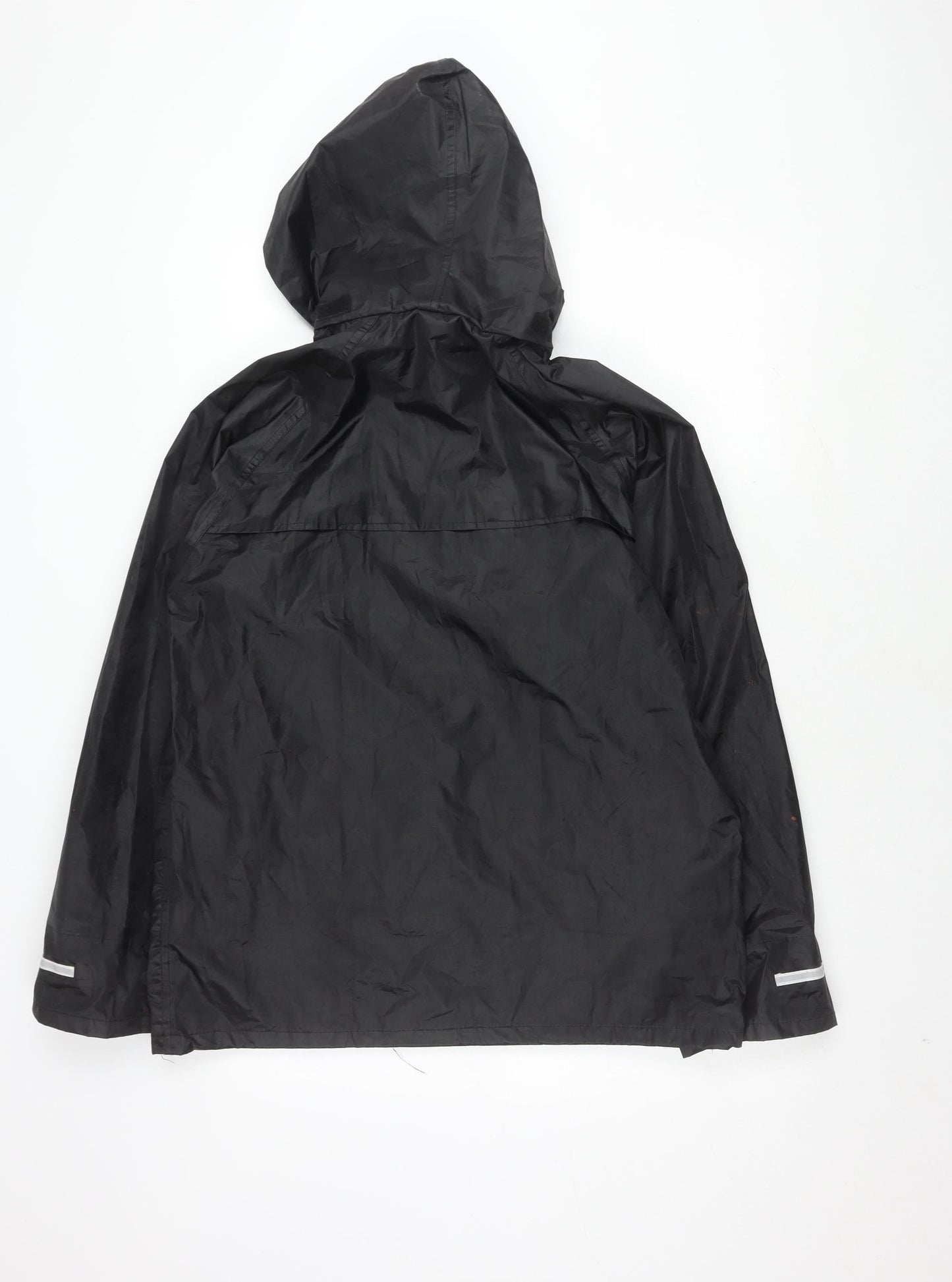 Result Core Men’s Black S Rain Coat, Hooded, Lightweight