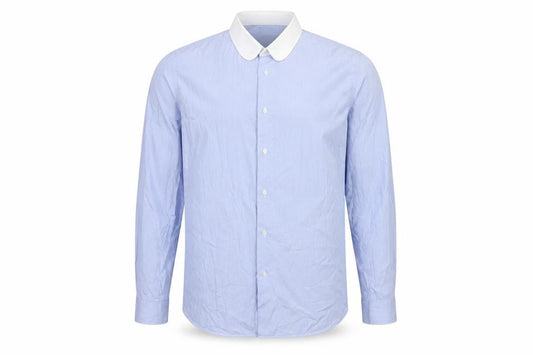 Next Men's Blue Slim Fit Long Sleeve Shirt