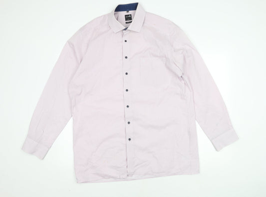 Olymp Luxor Men's Multicoloured Size 44 Regular Fit Shirt