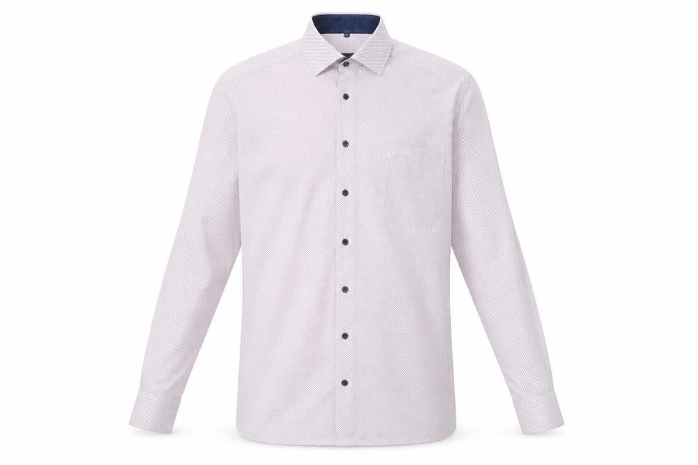 Olymp Luxor Men's Multicoloured Size 44 Regular Fit Shirt