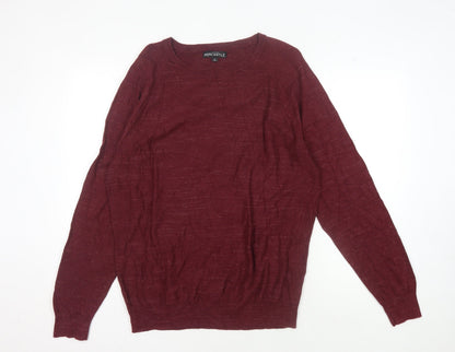 Additional front view of J.Crew Men's Red Cotton jumper, size L