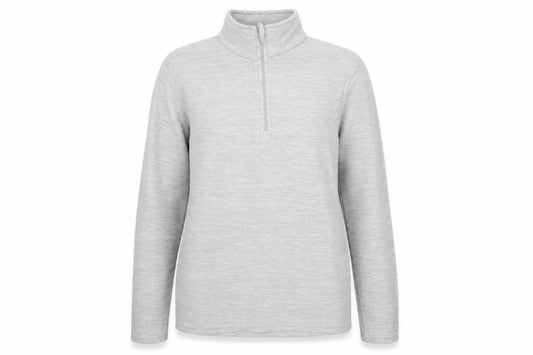 Mountain Warehouse Grey High Neck Women's Sweatshirt Size 10
