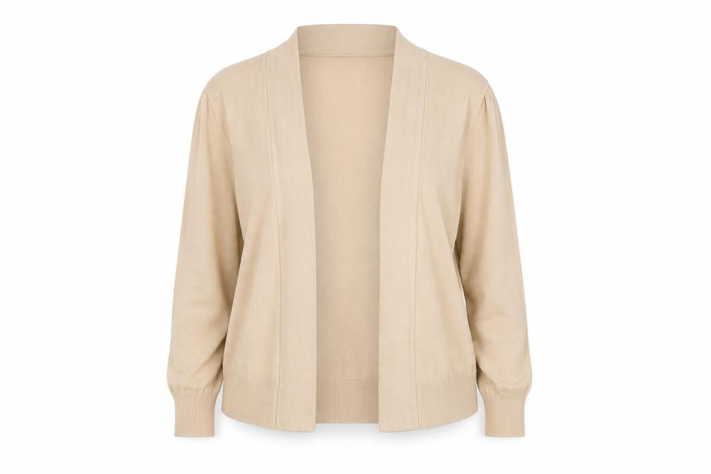 Laura Ashley Women's Beige Cardigan Size 16
