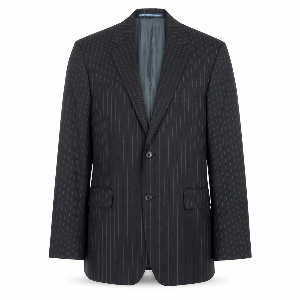 Austin Reed Men's Grey Striped Jacket 38 R Business