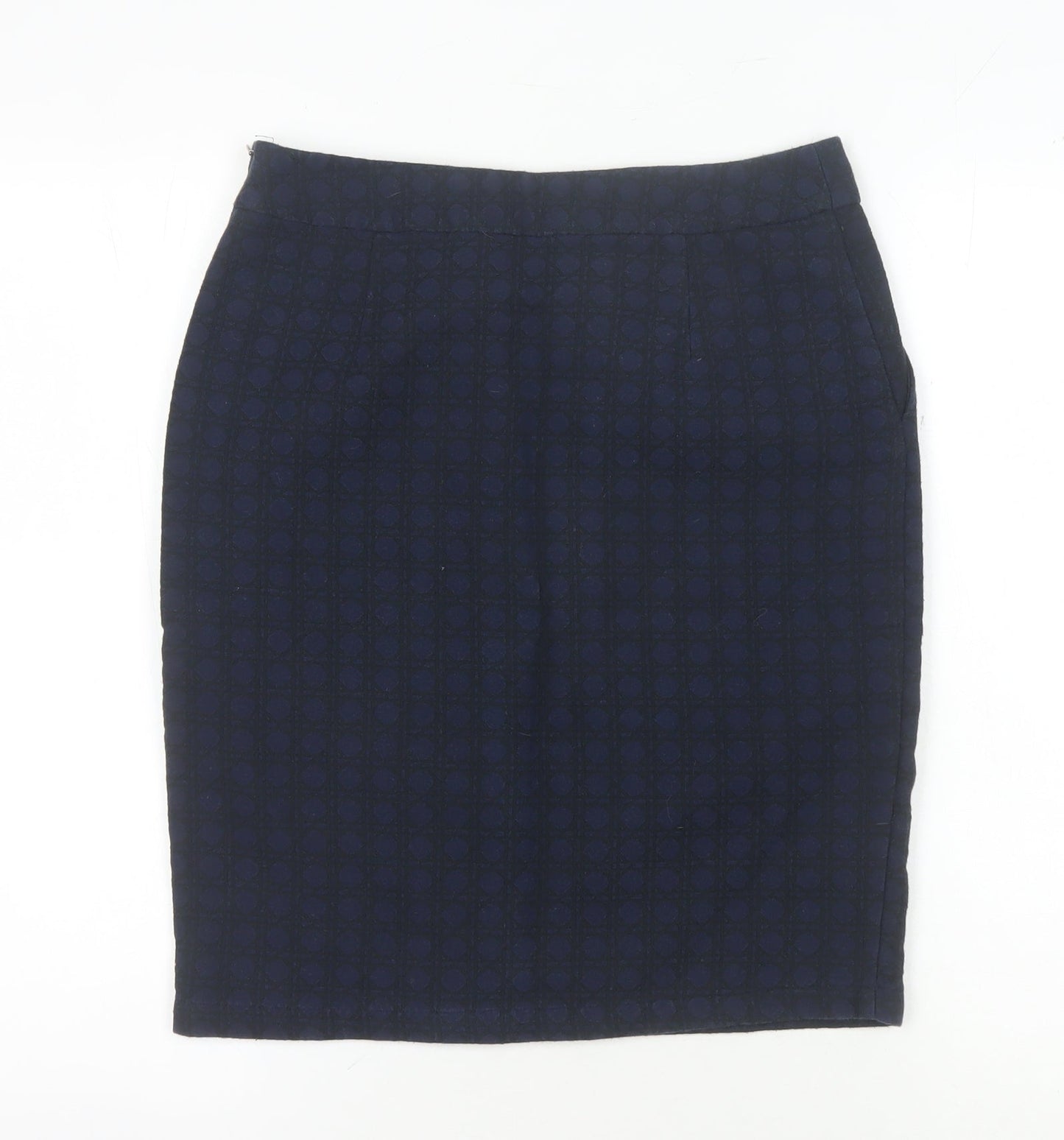 White Stuff Blue Women's Pencil Skirt - Size 8