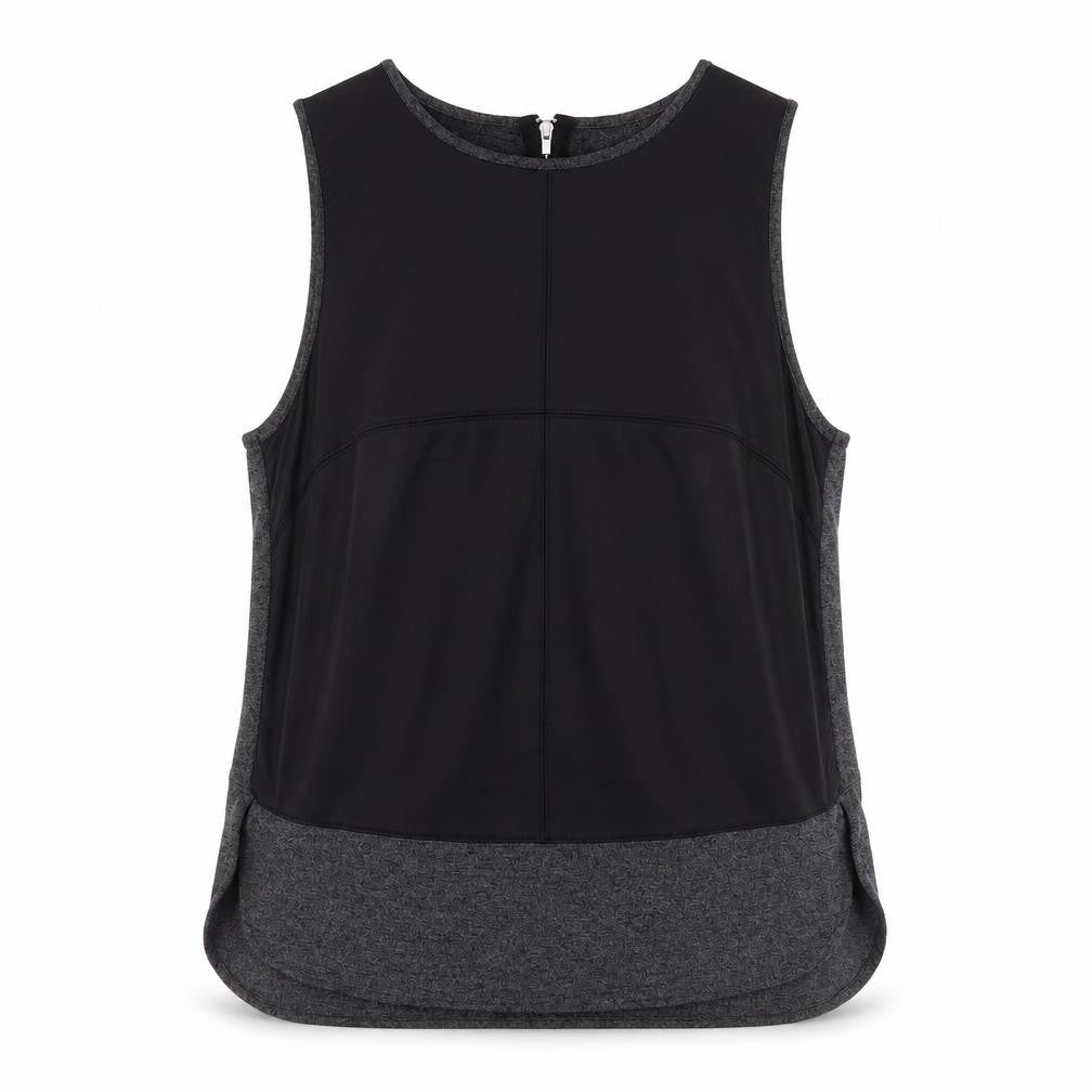 Banana Republic Women's Grey Black Tank Top S