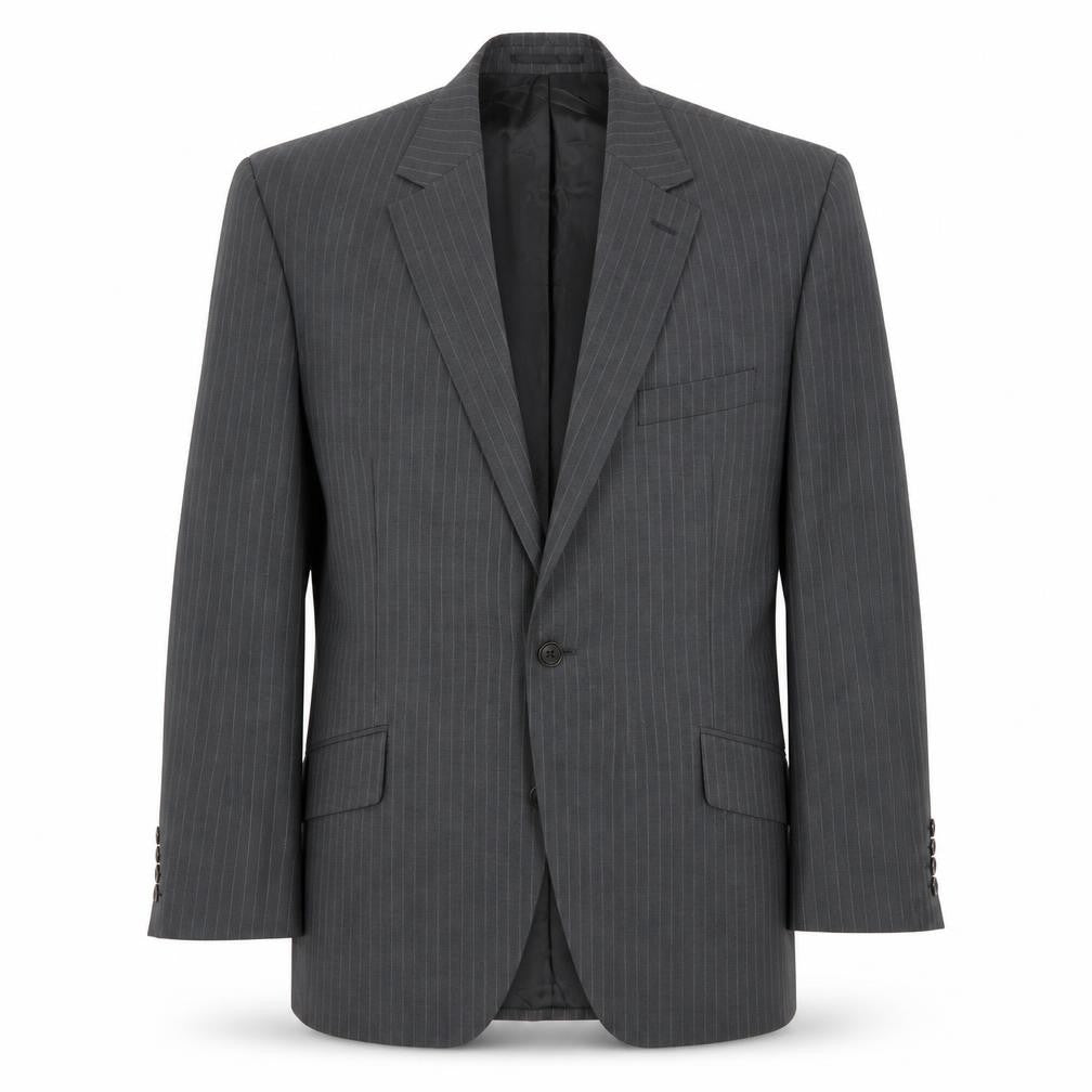 Austin Reed Men's Grey Striped Blazer 44S