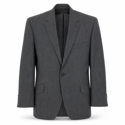 Austin Reed Men's Grey Striped Blazer 44S