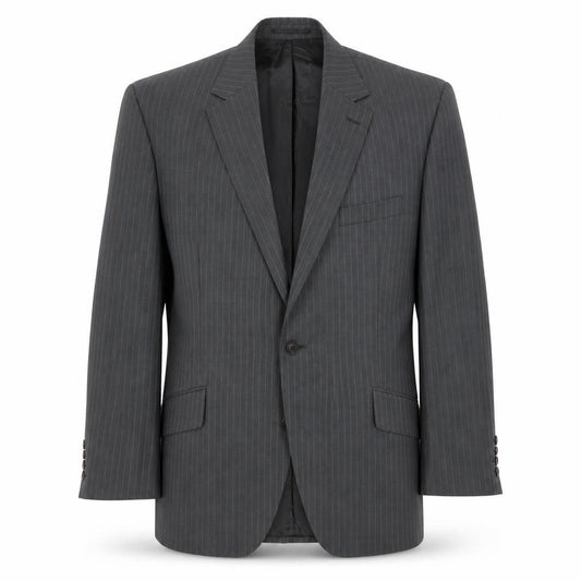 Austin Reed Men's Grey Striped Blazer 44S