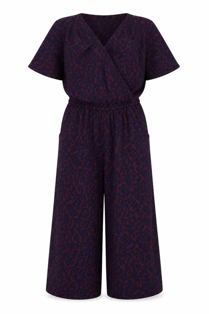 Next Girls Multicoloured Animal Print Jumpsuit, Size 7 Years