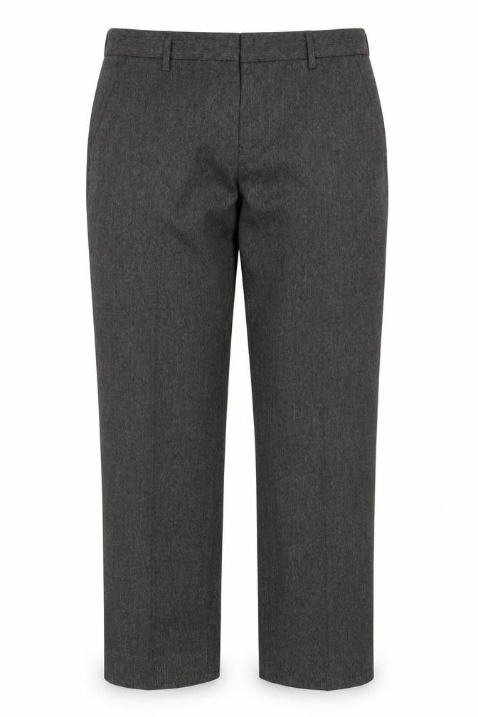 Gap Women's Grey Straight Leg Trousers, Size 4 Regular