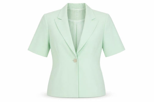 Country Casuals Green Petite Blazer Women Size 8