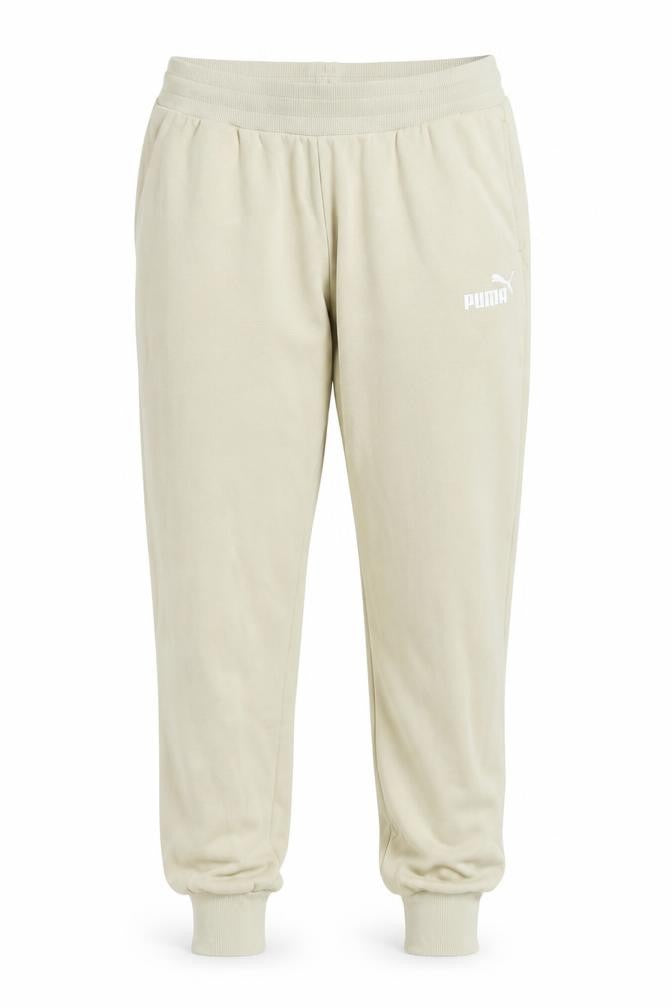 Puma Women's Beige Jogger Trousers, Size S - Gym & Running