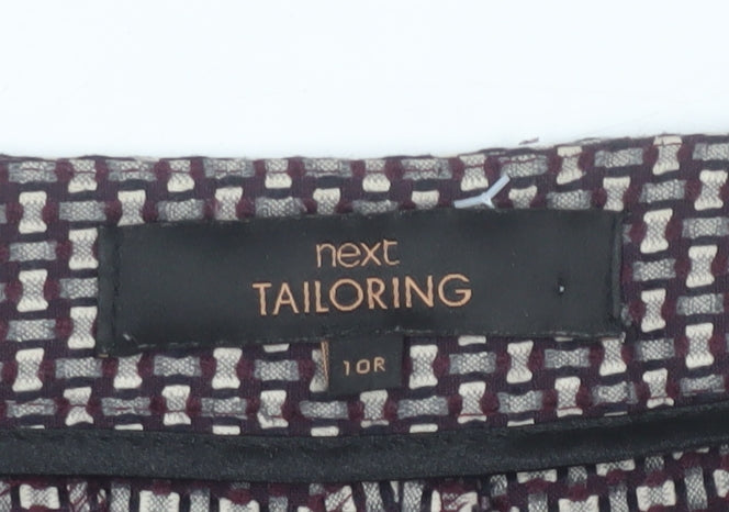 Next Women's Multicoloured Geometric Trousers