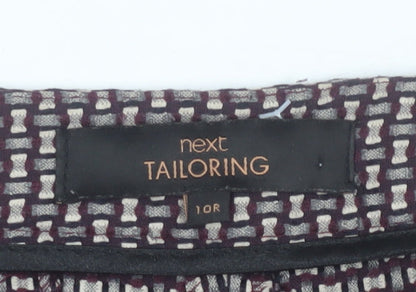Next Women's Multicoloured Geometric Trousers