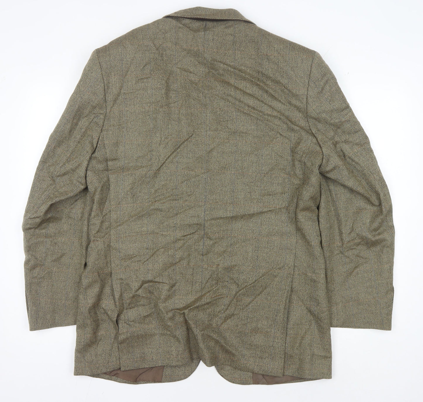 Marks and Spencer Men's Khaki Wool Blazer 40R
