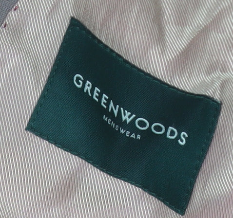 Greenwoods Men's Brown Blazer - Size 44S Formal Wear