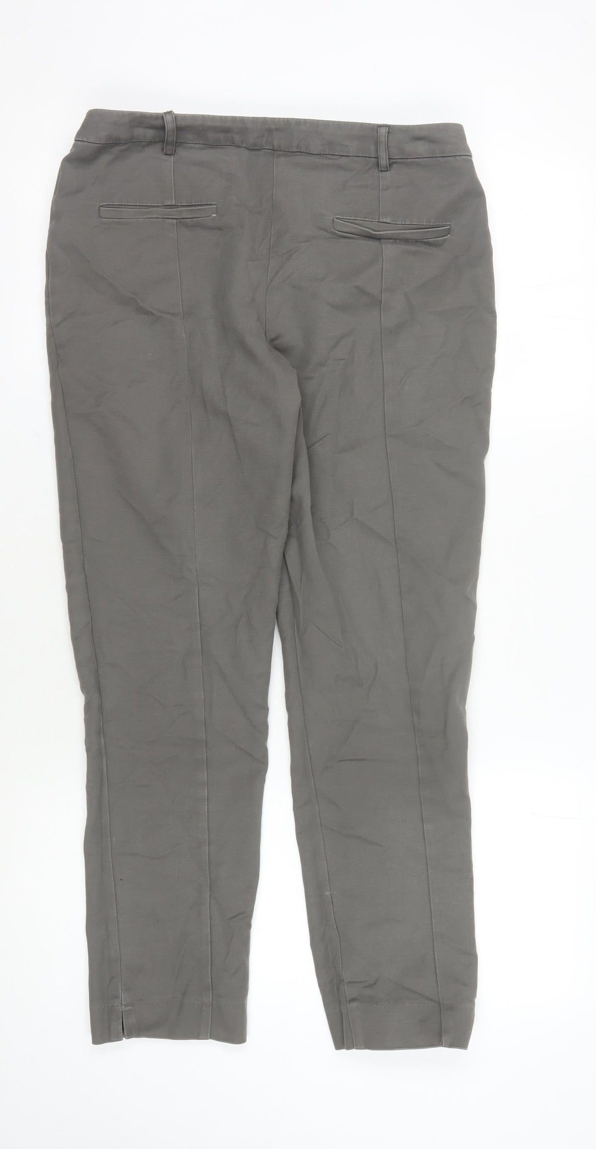 Oasis Women's Grey Trousers Size 12