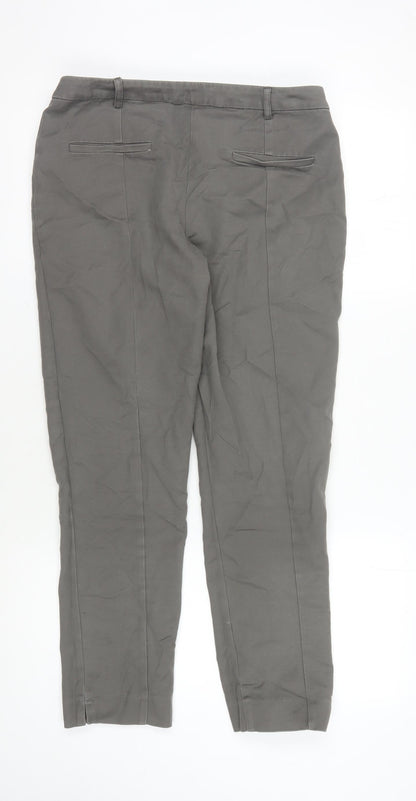 Oasis Women's Grey Trousers Size 12