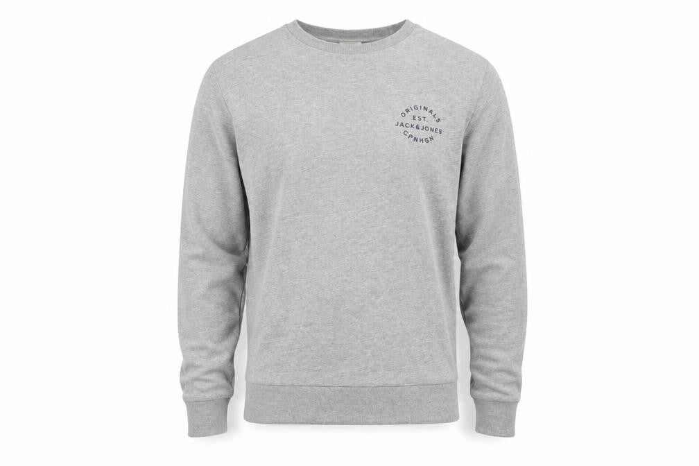 Jack & Jones Men's Grey Sweatshirt Size S