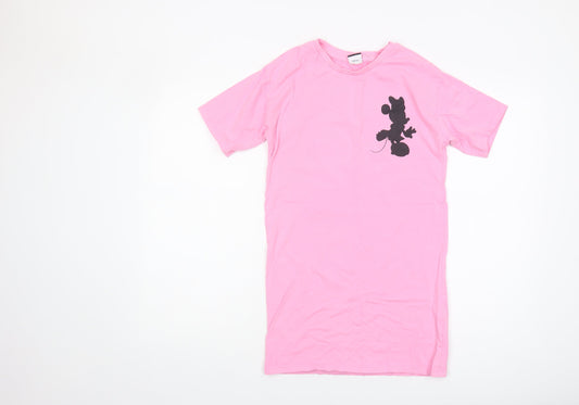 George Girls Pink Mickey & Friends T-Shirt 9-10 Years