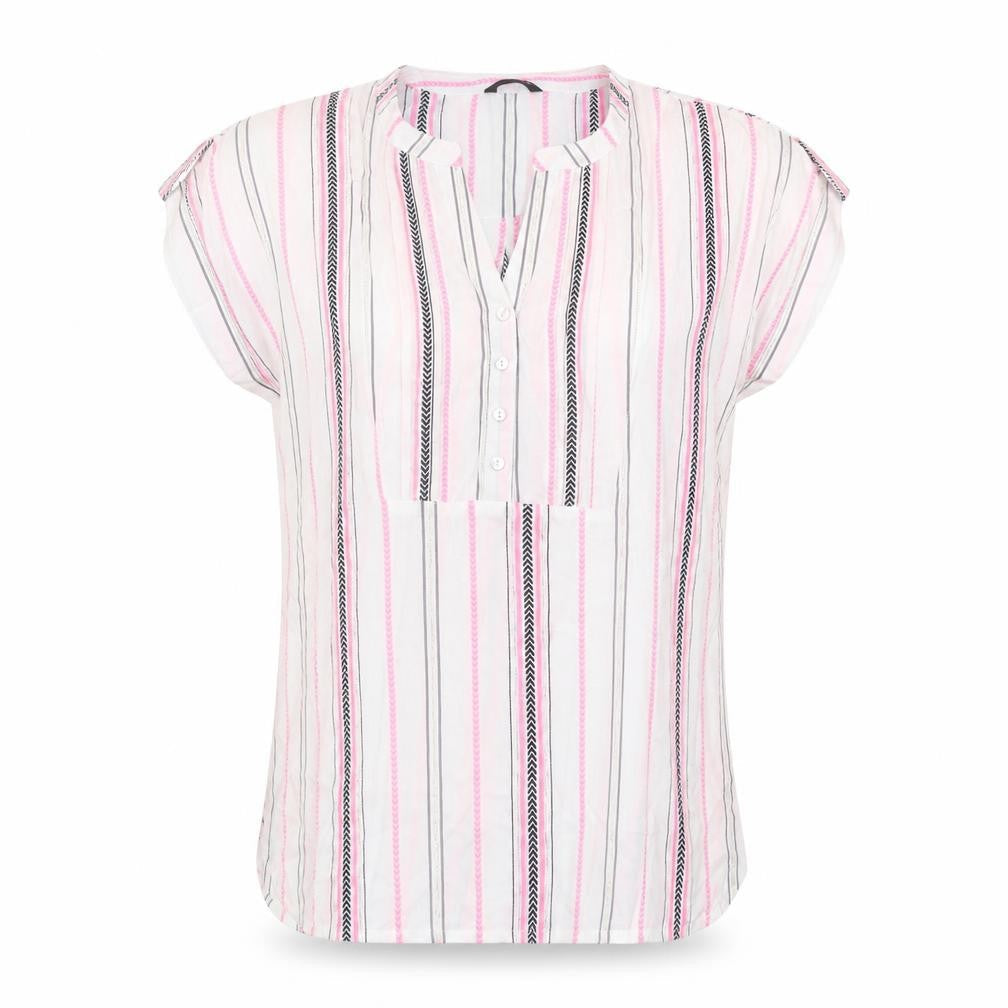 Roman Women's Multicoloured Striped Shirt Size 12