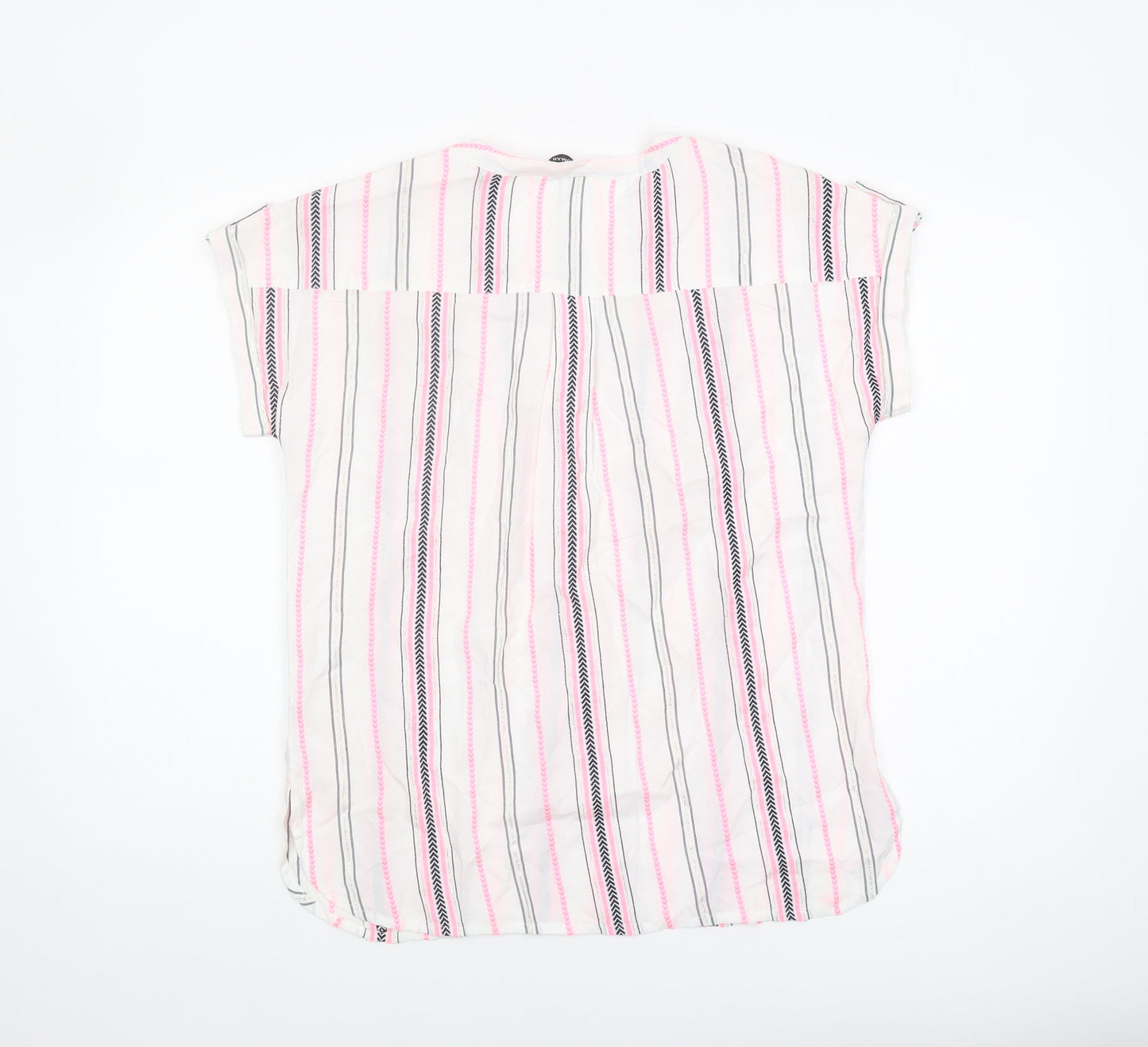 Roman Women's Multicoloured Striped Shirt Size 12